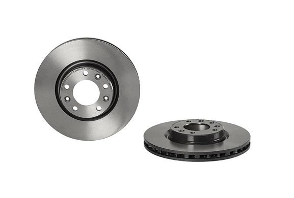 BREMBO Brake disc PRIME LINE - UV Coated internally vented 09.C825.11 Brake rotor,Brake discs OPEL,PEUGEOT,CITROËN,Combo E Kasten / Kombi (X19)