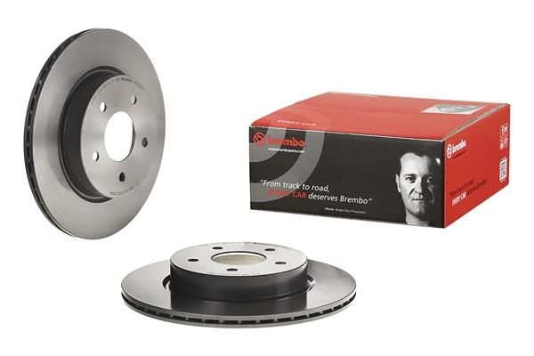 BREMBO Brake disc PRIME LINE - UV Coated internally vented 09.C929.11 Brake rotor,Brake discs RENAULT,NISSAN,Koleos II (HC_),X-TRAIL (T32),Leaf (ZE1_)