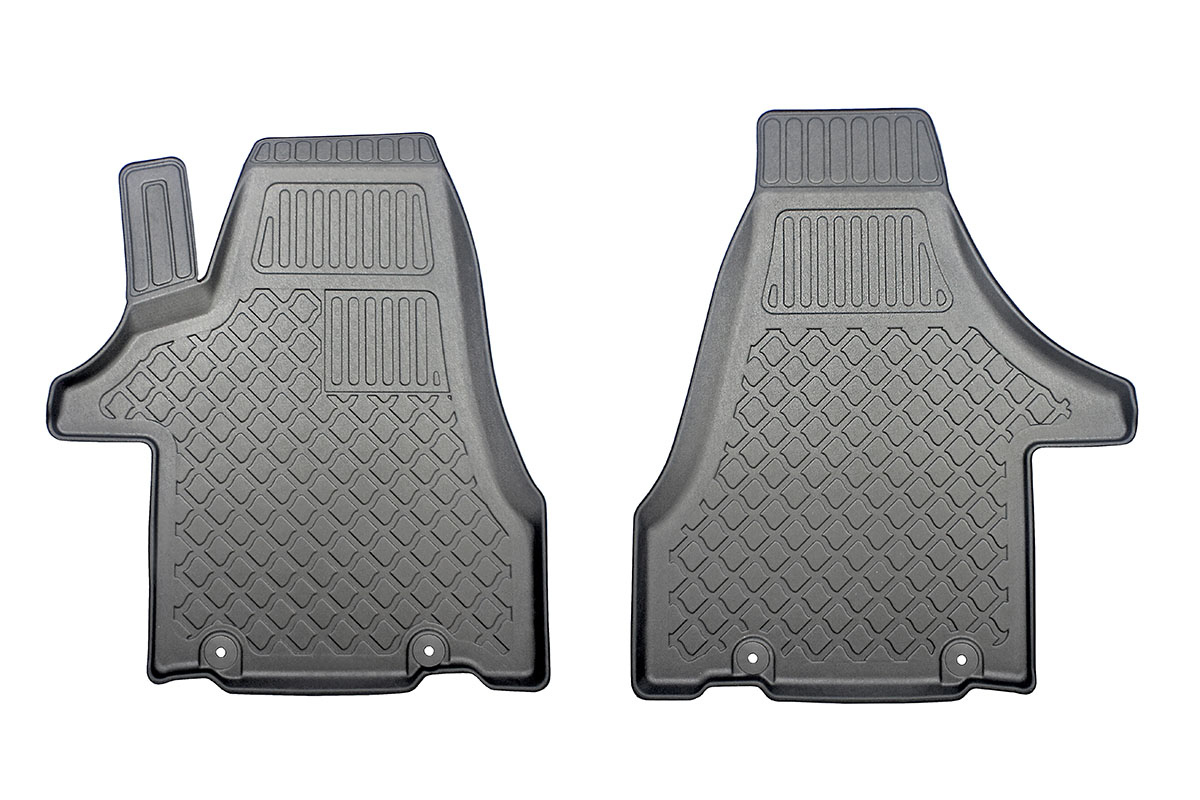 Rubber mats suitable for Volkswagen T5 / T6 / T6.1 ALL 2003+