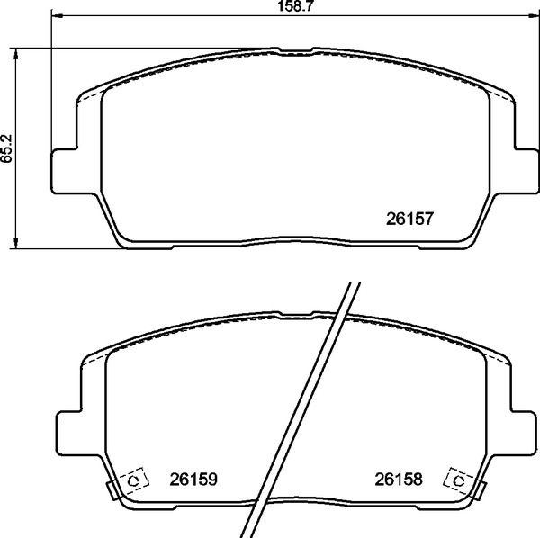 BREMBO Brake pad set PRIME LINE with acoustic wear warning P 30 116 Brake pads,Brake pad set, disc brake HYUNDAI,KIA,Santa Fé IV (TM)