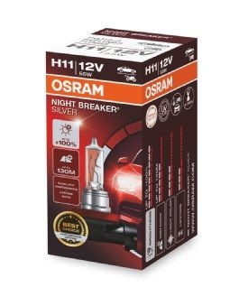 OSRAM Light Bulbs NIGHT BREAKER® SILVER H11 64211NBS Bulb, spotlight VW,AUDI,MERCEDES-BENZ,Golf V Schrägheck (1K1)