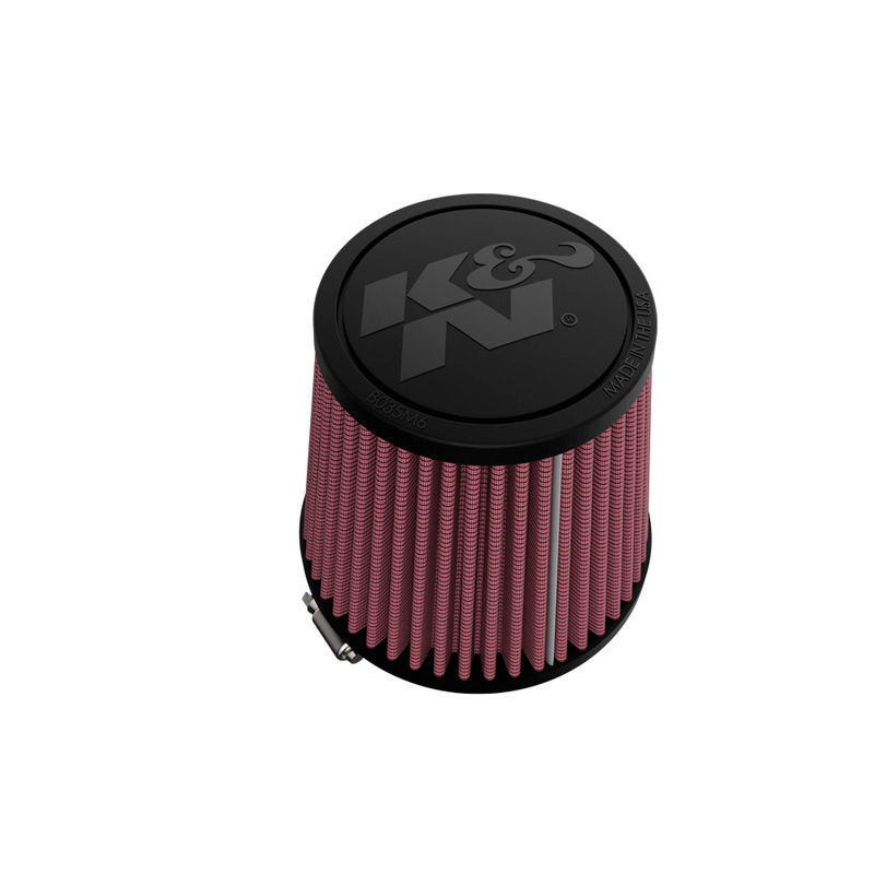 K&N universal conical filter 76mm connection, 114mm Bottom, 89mm Top, 111mm Height (RU-9410)