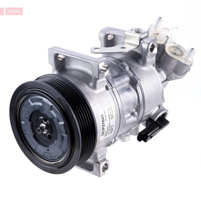 DENSO AC Compressor PAG 46 YF DCP21025 Compressor, air conditioning PEUGEOT,CITROËN,DS,208 I Schrägheck (CA_, CC_),2008 Kombi (CU_)
