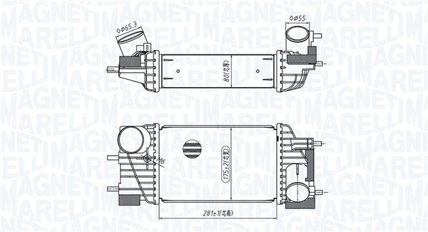 Nissan Intercooler Charge Air Cooler