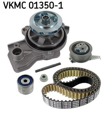 SKF Water Pump + Timing Belt Kit VW,AUDI,SKODA VKMC 01350-1 038109454A,04B109244B,04B121011D 04L109119A,04L109119C,04L109119D,04L109119F,04L109119J