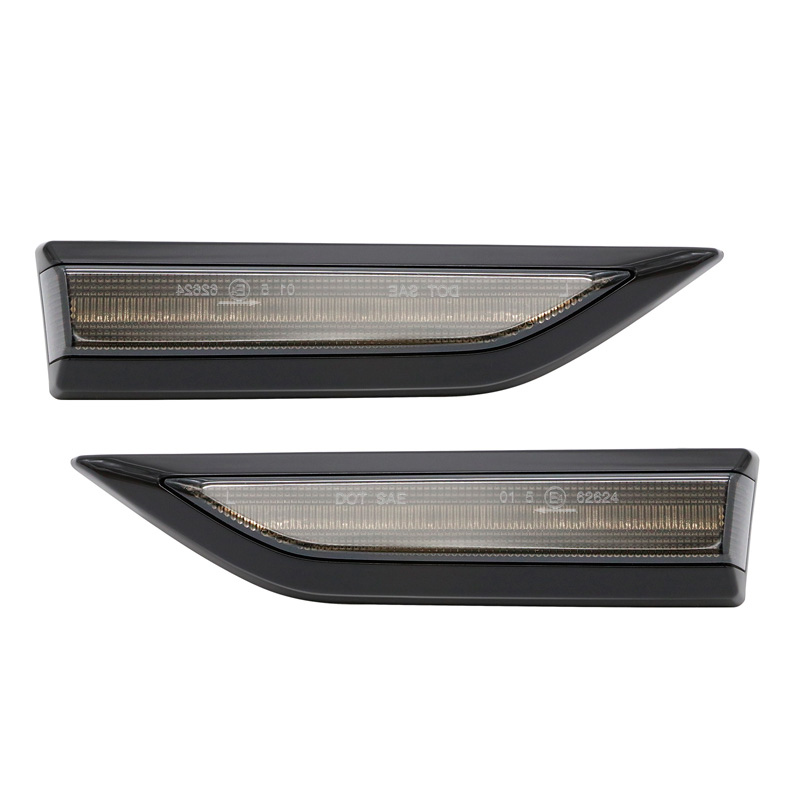 Set LED Side Indicators - suitable for Volkswagen Caddy IV 2015-2020 - Smoke- incl. Dynamic Runnin