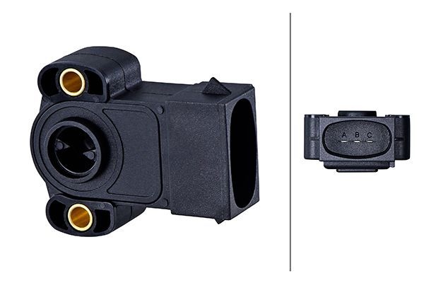 Sensor gasjustering