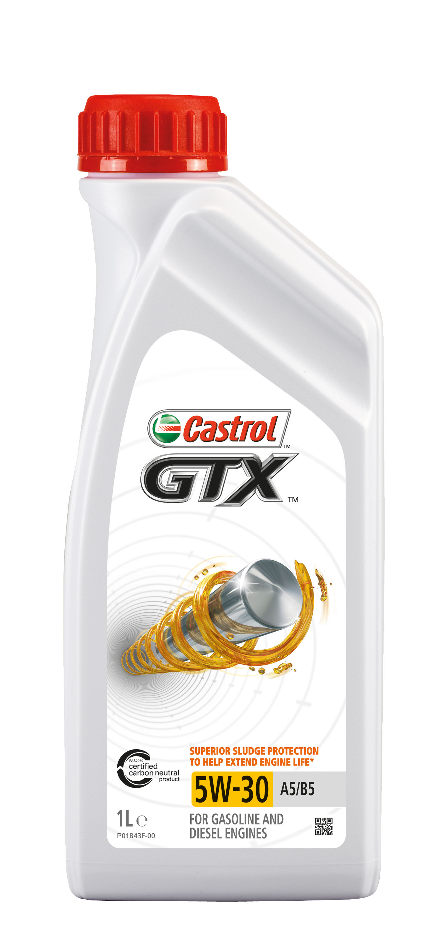 CASTROL Engine oil Castrol GTX 5W-30 A5/B5 Capacity: 1l 15BE06