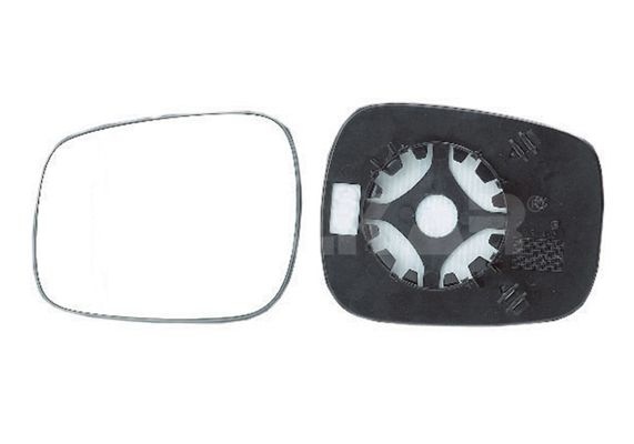 ALKAR Wing Mirror Glass Right 6403174 Side Mirror Glass,Mirror Glass RENAULT,NISSAN,KANGOO (KC0/1_),KANGOO Express (FC0/1_),Kubistar Kastenwagen (X76)