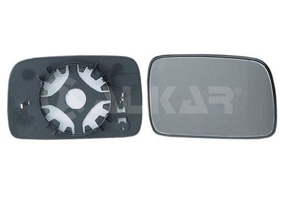 ALKAR Wing Mirror Glass Right 6402107 Side Mirror Glass,Mirror Glass VW,SKODA,Polo Schrägheck (6N1),Polo Classic (6V2),Polo Variant (6V5)