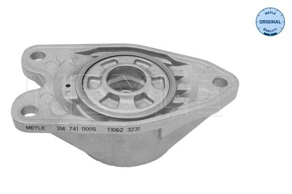 MEYLE Top strut mount MEYLE-ORIGINAL: True to OE. Rear Axle 314 741 0005 Strut mount,Top mount BMW,MINI,1 Schrägheck (F20),3 Touring (F31)
