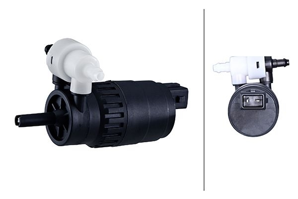 Cleaning fluid pump window cleaning