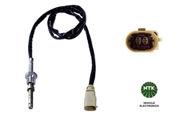 Volkswagen Beige Sensor Exhaust Gas Temperature