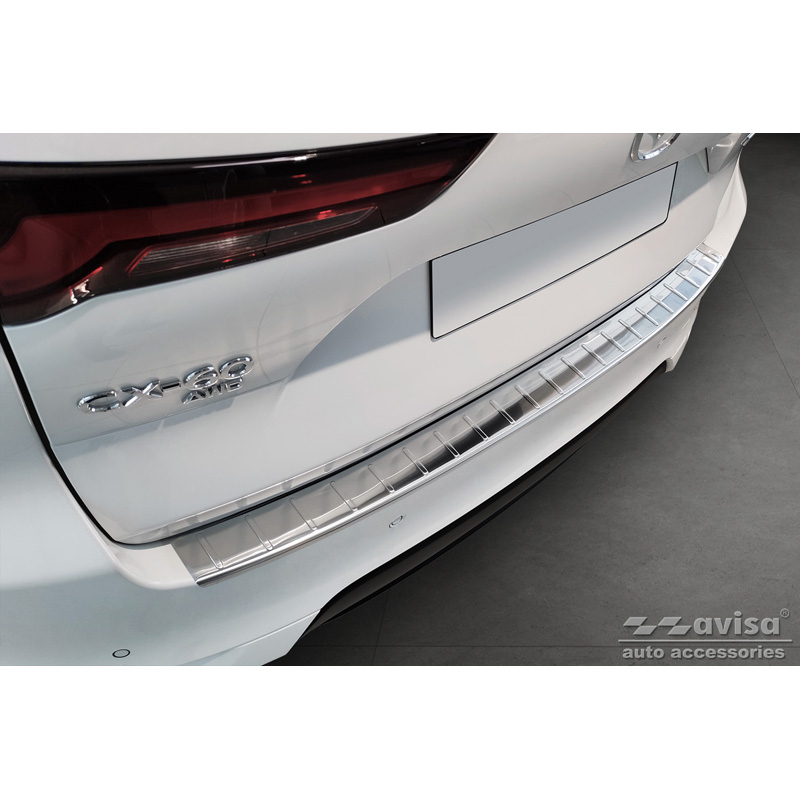 Avisa Bakre Stotfångarskydd Rostfritt Stål Lamplig For Mazda Cx60 2022 39Revben39