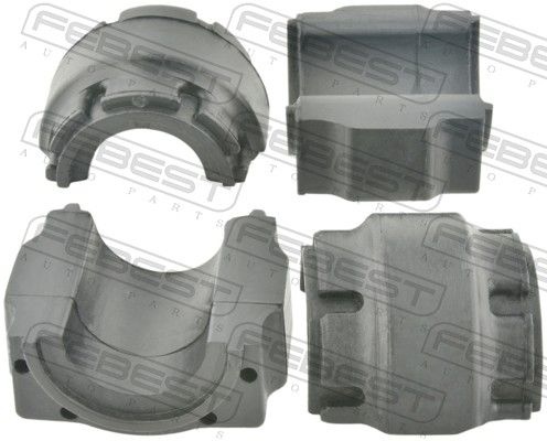 FEBEST Bushing, stabilizer Front Axle VWSB-5G1FD23-KIT VW,AUDI,SKODA,Golf VII Schrägheck (5G1, BQ1, BE1, BE2),Golf VII Variant (BA5, BV5)