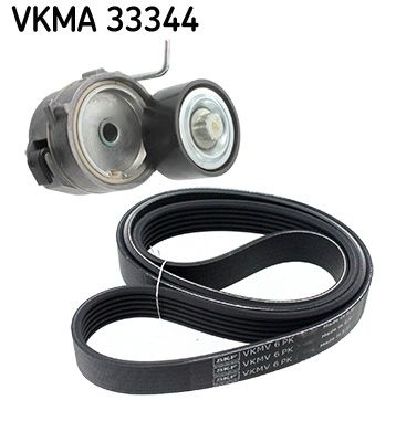 SKF V-ribbed belt set OPEL,PEUGEOT,TOYOTA VKMA 33344 1611426280,1611505480,1613401680 1623068880,9675874680,9807654480,9808281380,9819833380,3639516