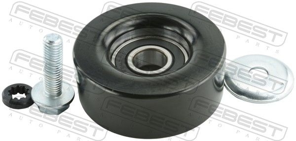 FEBEST Idler Pulley JEEP,DODGE 2088-LIB K68027603AA,46328756,68027603AA Guide Pulley,Deflection Pulley,Deflection/Guide Pulley, v-ribbed belt