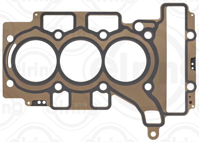 ELRING Head Gasket OPEL,PEUGEOT,TOYOTA 592.550 9676148680,9676148680,3639558 Cylinder Head Gaskets,Engine Gasket,Gasket, cylinder head 9676148680