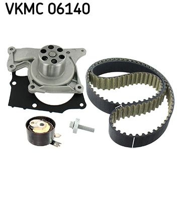 SKF Water Pump + Timing Belt Kit MERCEDES-BENZ,RENAULT,NISSAN VKMC 06140 130288608R,210105481R,210107852R  1680600Q2D,2101000Q0M,6072000007,6079900000