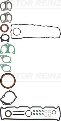 REINZ Full Gasket Set, engine without cylinder head gasket 01-34356-01 FIAT,PEUGEOT,TOYOTA,Scudo Kastenwagen (220_),Scudo Kombi (220_)