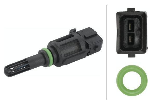 HELLA Sensors 6PT 009 109-131 Sender Unit, intake air temperature BMW,3 Limousine (E46),5 Limousine (E39),3 Touring (E46),X3 (E83),3 Coupe (E46)