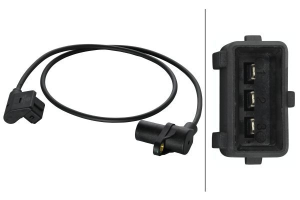 HELLA Impulse Sensor 6PU 009 110-541 Camshaft Sensor,Crankshaft Sensor BMW,3 Cabrio (E36),3 Limousine (E36),3 Coupe (E36),5 Limousine (E34)