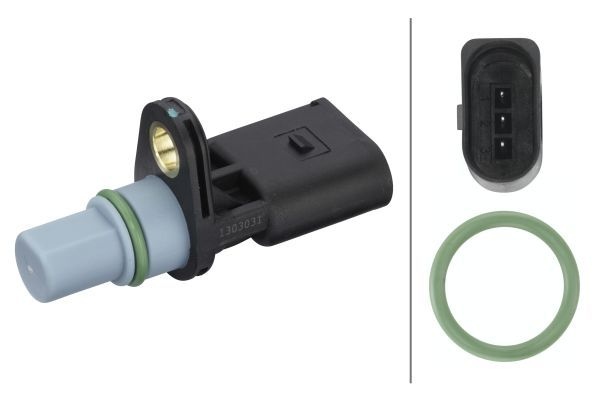 HELLA Sensors without cable 6PU 009 121-411 Sensor, ignition pulse VW,AUDI,SKODA,Golf V Schrägheck (1K1),TOURAN (1T1, 1T2),GOLF VI (5K1)