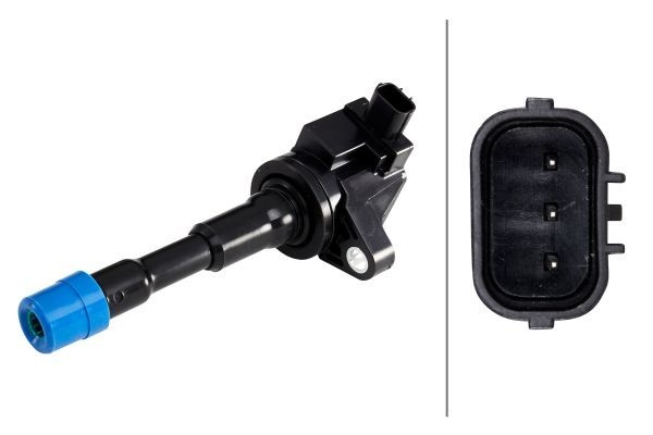 HELLA Ignition coil 5DA 358 057-231 Coil pack,Ignition coil pack HONDA,CIVIC VIII Hatchback (FN, FK),Jazz II Schrägheck (GD_, GE3, GE2)