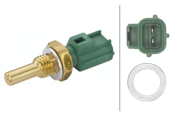 HELLA Coolant Temperature Sensor TOYOTA,MAZDA,VOLVO 6PT 009 107-481 13627791951,7791951,3405645 Coolant Sensor 3465427,3601374,B3C818840,B59318840A