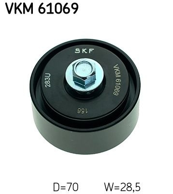 SKF Idler Pulley VKM 61069 Guide Pulley,Deflection Pulley TOYOTA,HILUX III Pick-up (TGN1_, GGN2_, GGN1_, KUN2_, KUN1_),LAND CRUISER (KDJ12_, GRJ12_)