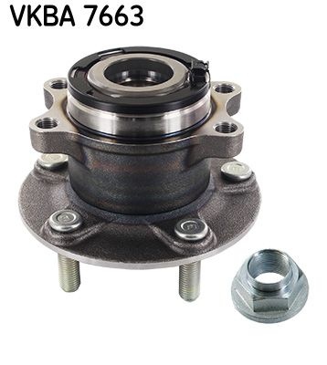 SKF Wheel bearing kit with integrated ABS sensor VKBA 7663 Wheel hub bearing,Wheel bearing PEUGEOT,CITROËN,MITSUBISHI,4008 SUV,C4 AIRCROSS,ASX (GA_W_)