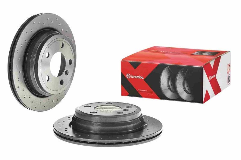 BREMBO Brake disc XTRA LINE - Xtra perforated/vented 09.B338.1X Brake rotor,Brake discs BMW,3 Touring (F31),3 Limousine (F30, F80),4 Gran Coupe (F36)