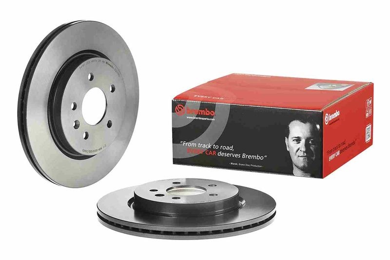BREMBO Brake disc PRIME LINE - UV Coated internally vented 09.C711.11 Brake rotor,Brake discs OPEL,VAUXHALL,ZAFIRA TOURER C (P12),ZAFIRA Mk III (P12)