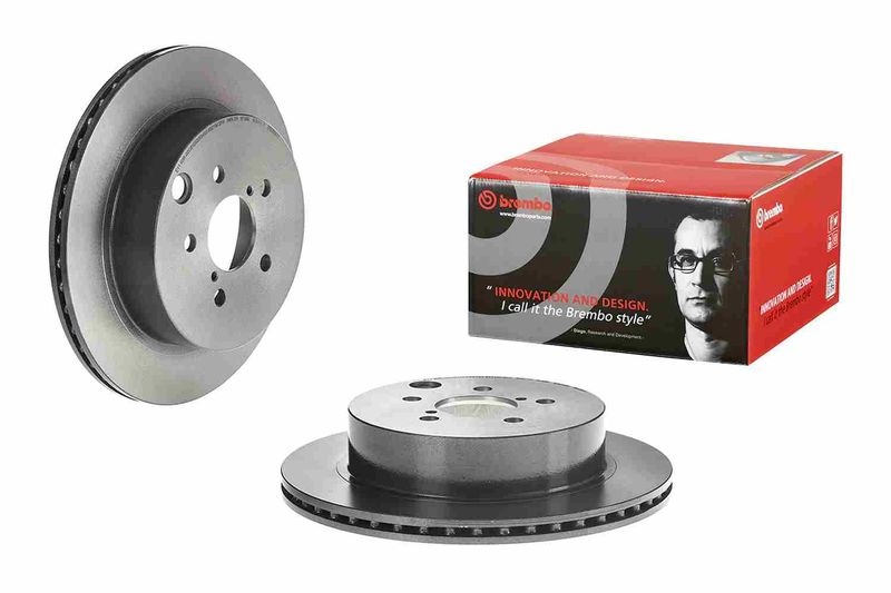 BREMBO Brake disc PRIME LINE - UV Coated internally vented 09.E098.11 Brake rotor,Brake discs SUBARU,FORESTER (SJ)
