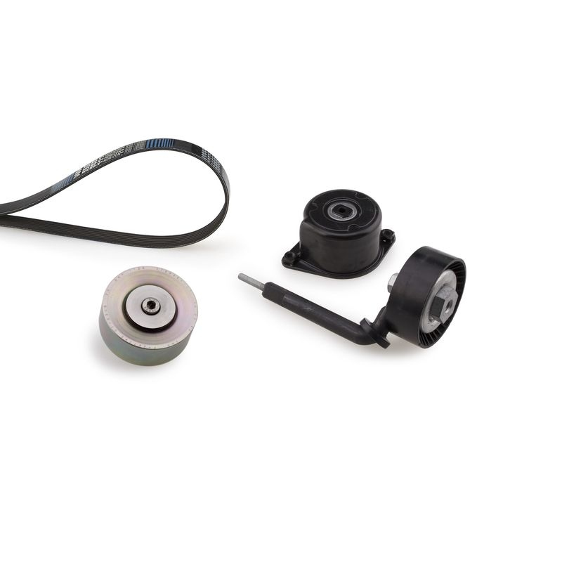 GATES V-ribbed belt set FleetRunner™ Micro-V® Stretch Fit™ K046PK2083 Serpentine belt kit,Auxiliary belt kit BMW,3 Limousine (E46),5 Limousine (E60)