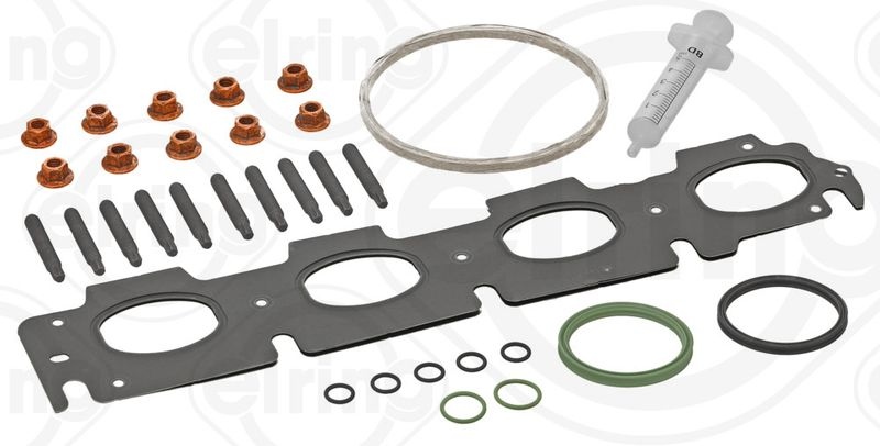 Turbocharger mounting kit