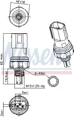 Pressure switch, Air Conditioning