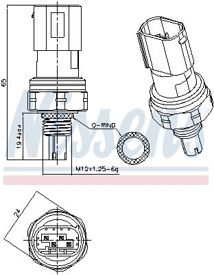 Pressure switch, Air Conditioning