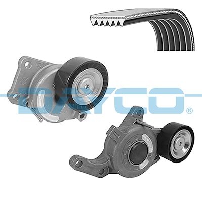 DAYCO V-ribbed belt set KPV342 Serpentine belt kit,Auxiliary belt kit OPEL,FIAT,PEUGEOT,GRANDLAND X (A18),Zafira Life (K0),Vivaro C Kastenwagen (K0)