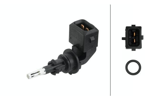 HELLA Sensors 6PT 009 109-351 Sender Unit, intake air temperature BMW,3 Touring (E91),3 Limousine (E90),3 Limousine (E46),5 Touring (F11)