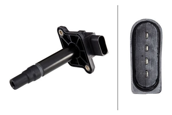 HELLA Ignition coil 5DA 193 175-981 Coil pack,Ignition coil pack VW,AUDI,SKODA,Golf IV Schrägheck (1J1),Golf IV Variant (1J5),SHARAN (7M8, 7M9, 7M6)