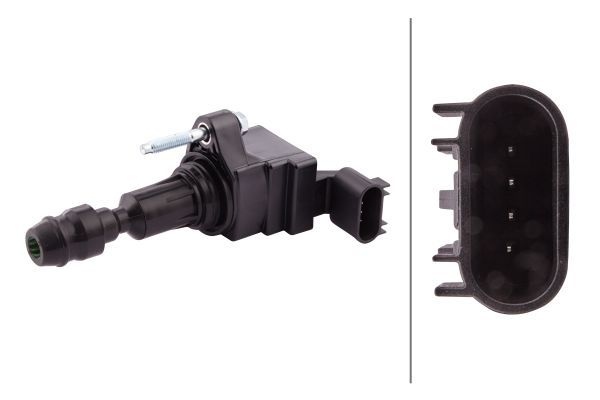 HELLA Ignition coil 5DA 358 000-121 Coil pack,Ignition coil pack OPEL,VAUXHALL,INSIGNIA Caravan,INSIGNIA,INSIGNIA Stufenheck,ANTARA,Astra J GTC (P10)