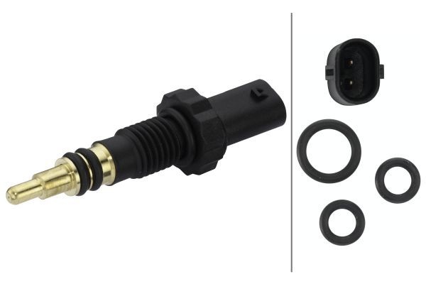 HELLA Coolant Temperature Sensor 6PT 013 113-241 Coolant Sensor BMW,TOYOTA,MINI,3 Touring (E91),3 Limousine (E90),5 Touring (F11),5 Limousine (E60)