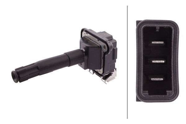 HELLA Ignition coil 5DA 358 000-051 Coil pack,Ignition coil pack VW,AUDI,SKODA,Golf IV Schrägheck (1J1),Golf IV Variant (1J5),SHARAN (7M8, 7M9, 7M6)