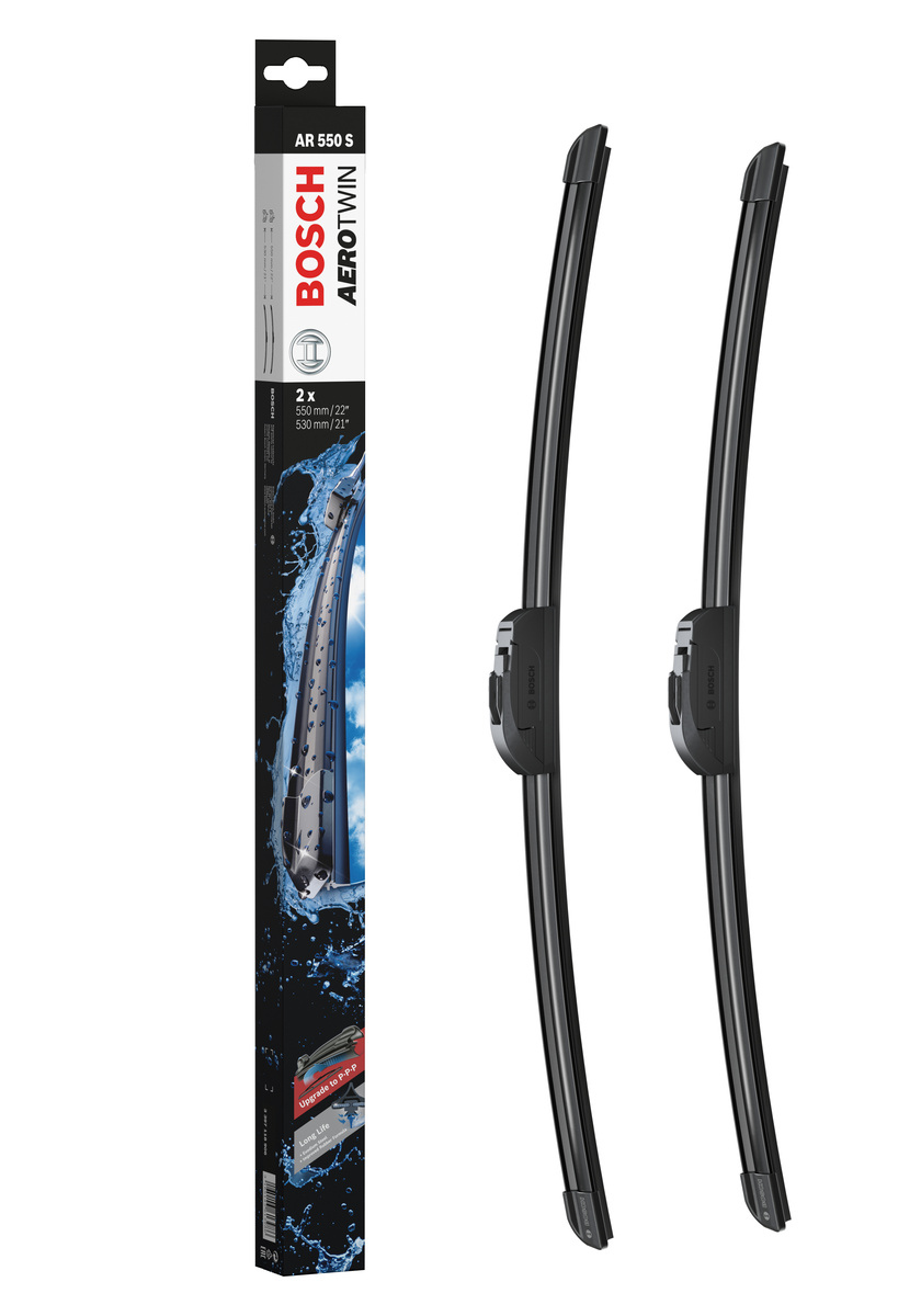 Bosch windscreen wipers Aerotwin AR550S Length 550/530 mm set of