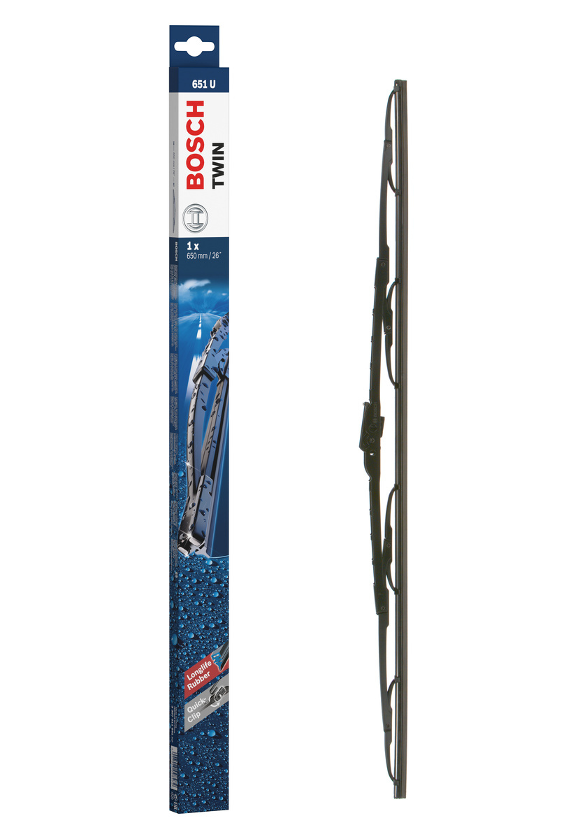 BOSCH Wiper blade 650mm 3 397 011 641 Windscreen wiper,Window wiper PEUGEOT,TOYOTA,CITROËN,107 Schrägheck (PM_, PN_),AYGO (WNB1_, KGB1_),C1 (PM_, PN_)
