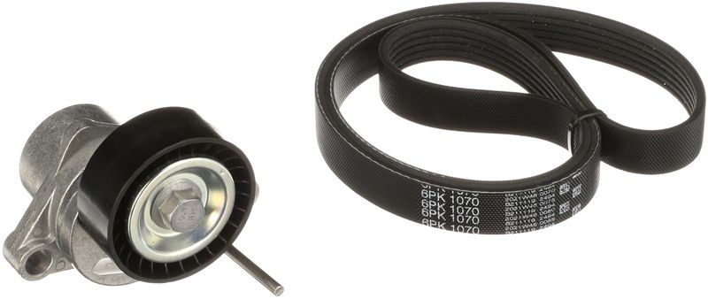 GATES V-ribbed belt set FleetRunner™ Micro-V® Stretch Fit™ K016PK1070 Serpentine belt kit,Auxiliary belt kit PEUGEOT,CITROËN,207 (WA_, WC_)