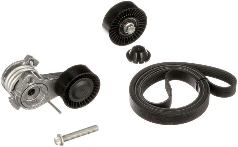 GATES V-ribbed belt set FleetRunner™ Micro-V® Stretch Fit™ K026PK1990 Serpentine belt kit,Auxiliary belt kit BMW,3 Touring (E91),3 Limousine (E90)