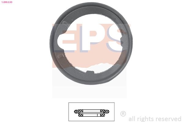 EPS Gaskets Made in Italy - OE Equivalent 1.890.530 Gasket, thermostat HONDA,ROVER,CIVIC VIII Hatchback (FN, FK),Jazz II Schrägheck (GD_, GE3, GE2)