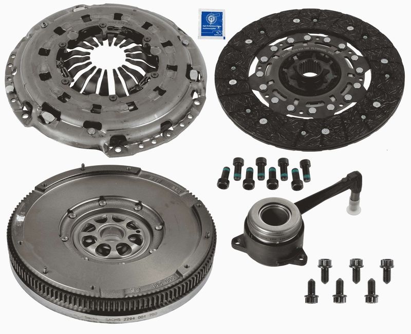 SACHS Clutch ZMS Modul XTend plus CSC with flywheel screws 2290 601 185 Clutch Kit VW,Transporter V Bus (7HB, 7HJ, 7EB, 7EJ, 7EF, 7EG, 7HF, 7EC)